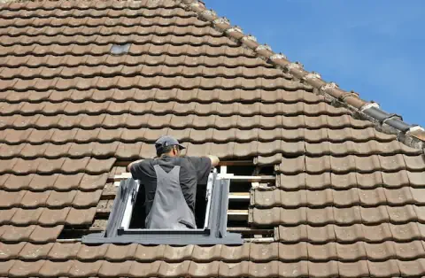 Pose de velux - Bignoux